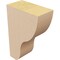 Ekena Millwork 2"W x 4"D x 6"H Classic Greensboro Rough Cedar Woodgrain TimberThane Corbel, Primed Tan CORUR02X04X06GRNRCPR - alternate 5